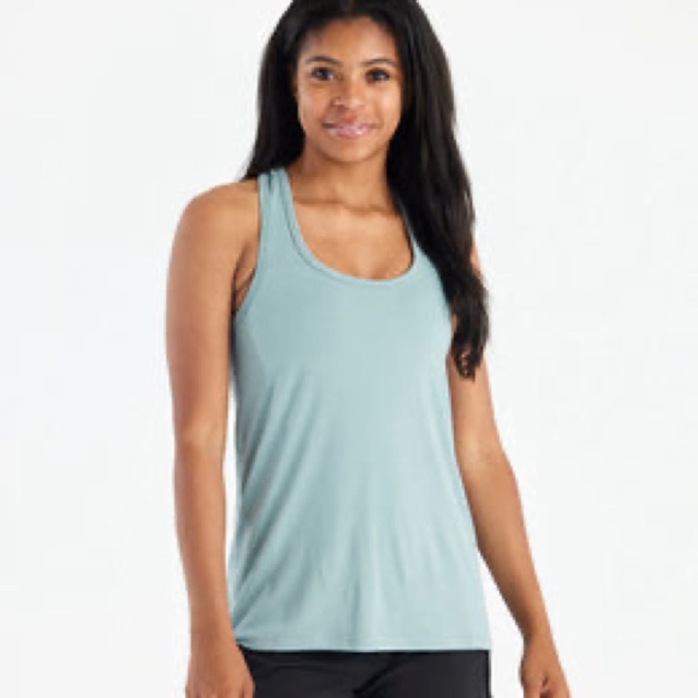 GAIAM Teal Racerback Tank Top